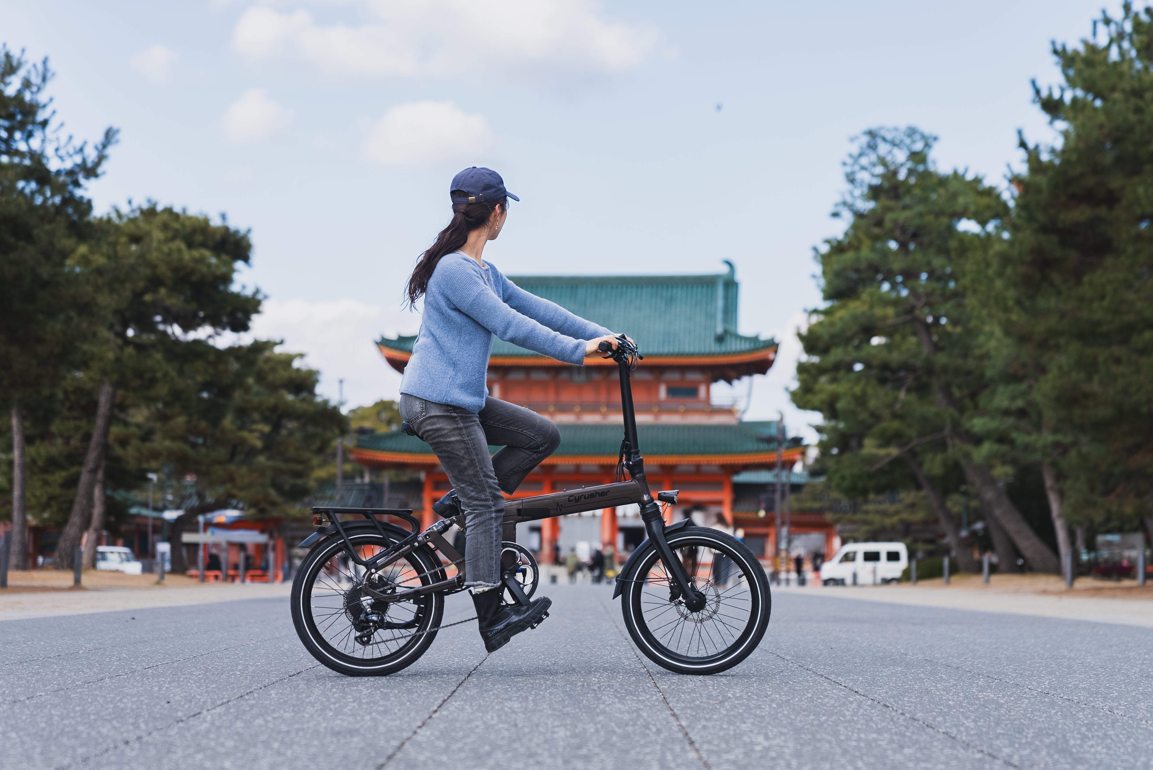 使用わずか】電動アシスト折りたたみ自転車 Cyrusher SONDER