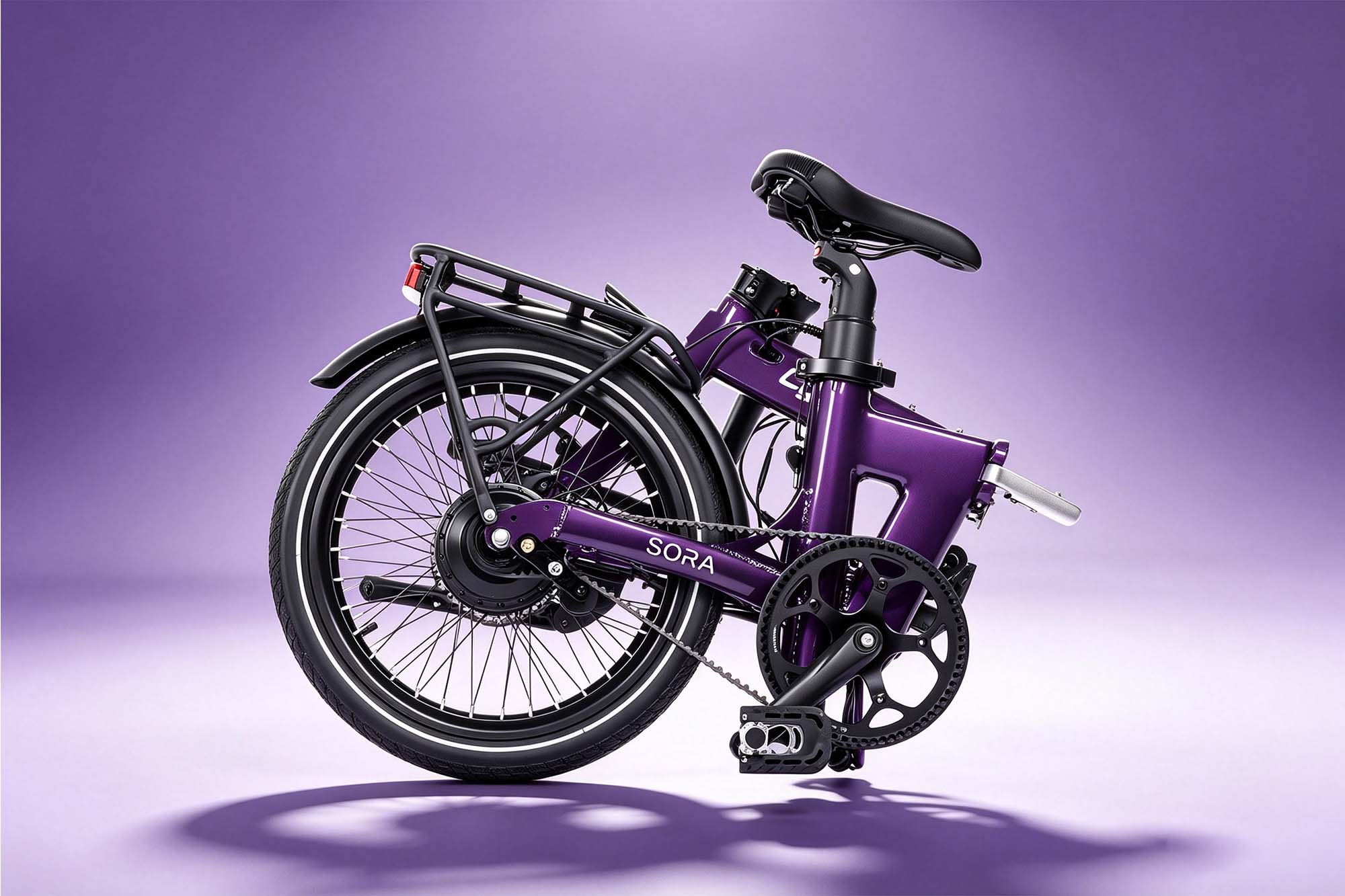 SORA ベルトドライブ折りたたみ電動アシスト自転車