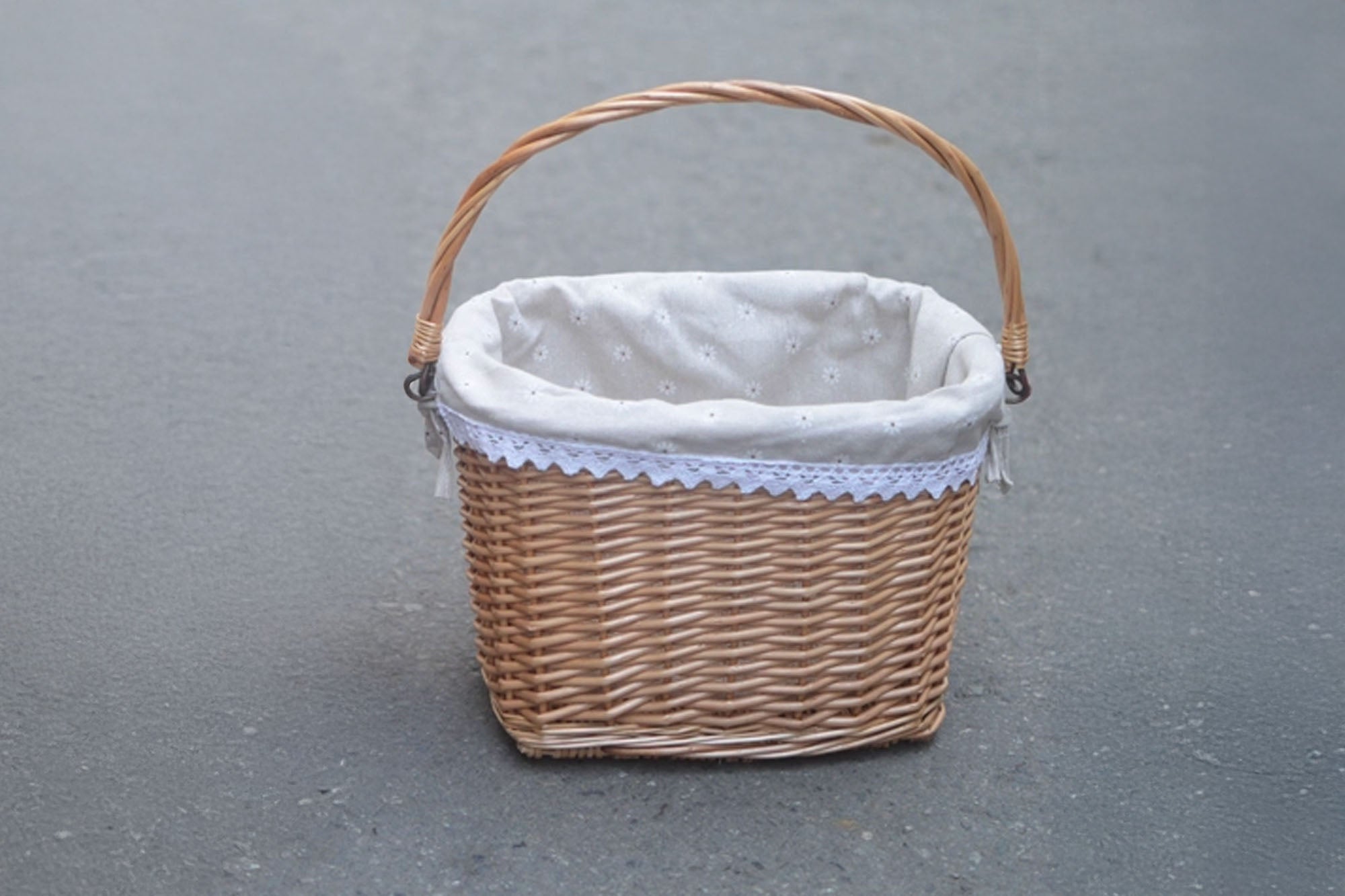 Sonder Lite専用レトロ柳編みフロントバスケット