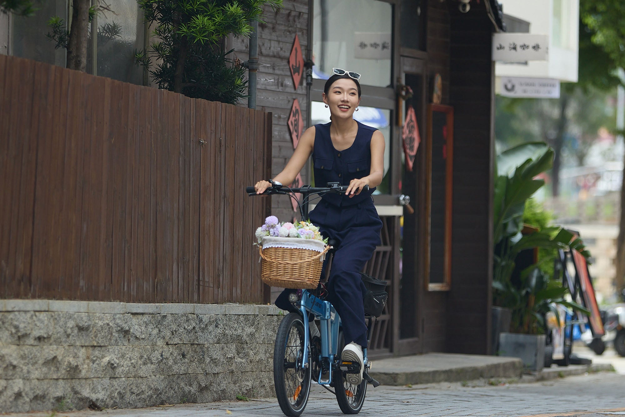 Sonder Lite専用レトロ柳編みフロントバスケット