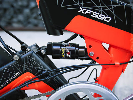 リアサスペンション-cyrusher XF590電動自転車