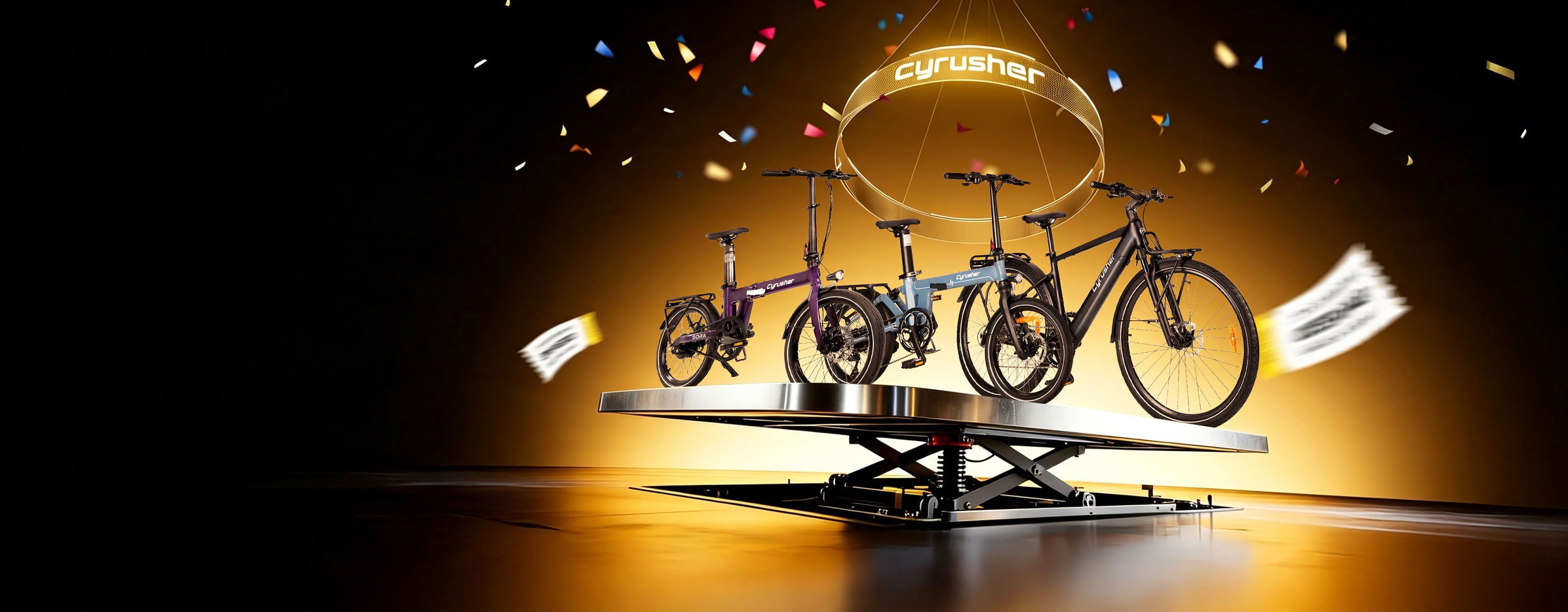 Cyrusher 電動アシスト自転車は、スポーツを易しく、楽しくできるよう