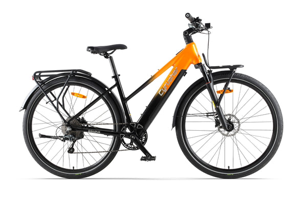 組立済　Cyrusher Asuka 電動アシスト自転車 錠　ハンドポンプ付 Cyrusher AsukaトレッキングeBike – 軽量電動ツーリングバイク