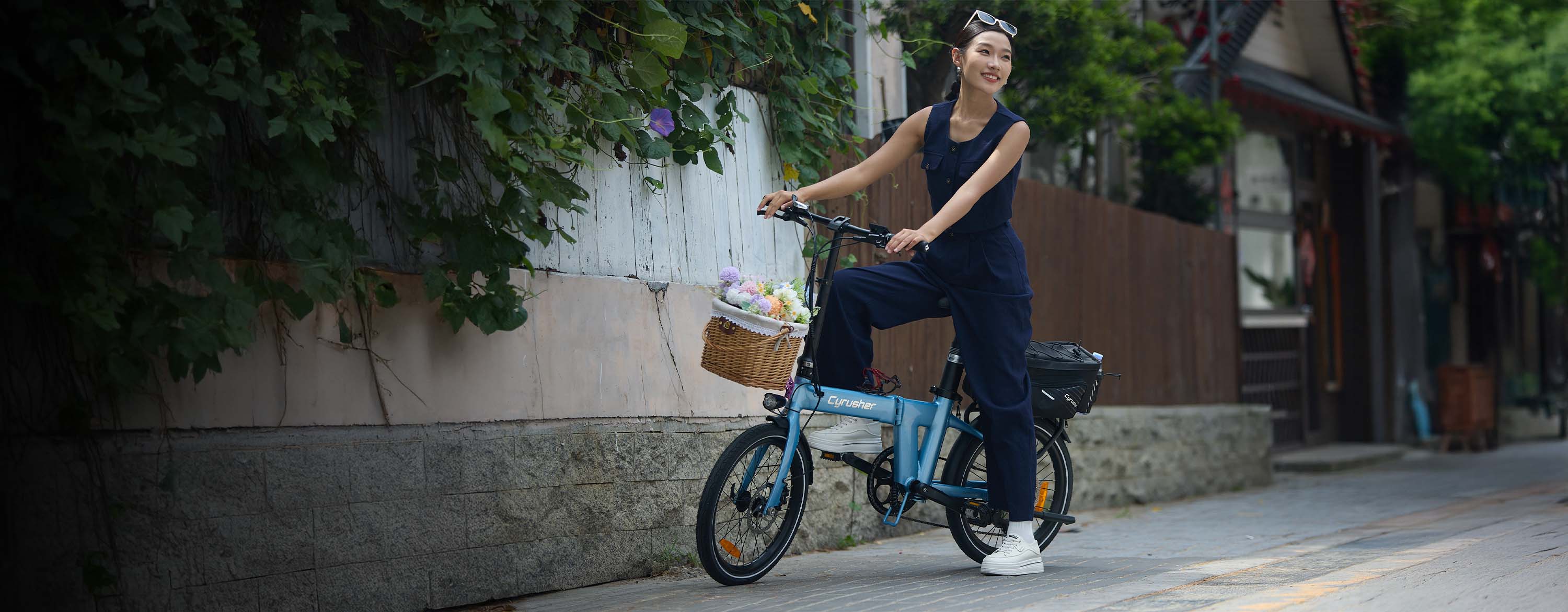 組立済　Cyrusher Asuka 電動アシスト自転車 錠　ハンドポンプ付 Cyrusher AsukaトレッキングeBike – 軽量電動ツーリングバイク