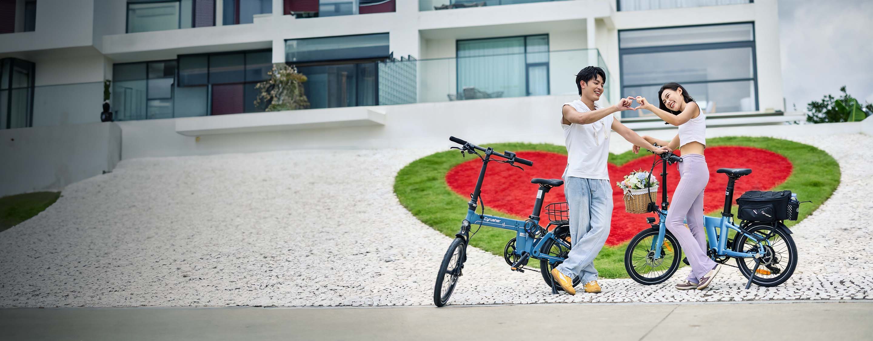 Cyrusher 電動アシスト自転車は、スポーツを易しく、楽しくできるよう