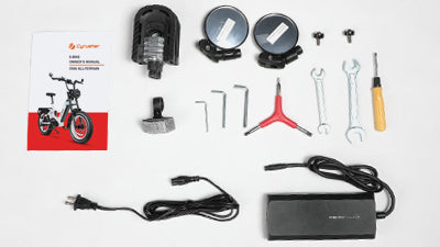 Cyrusher electric bike assembling