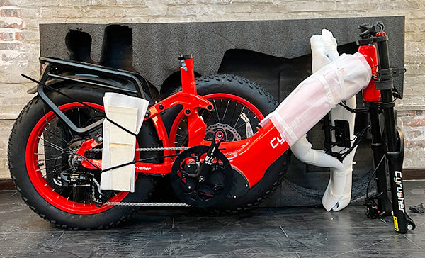 Cyrusher electric bike assembling