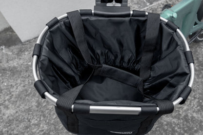 クイックリリース折りたたみ式フロントバスケットポケット