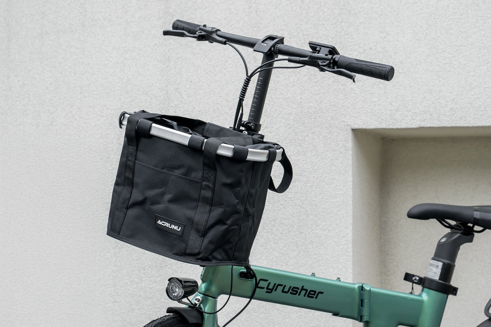 クイックリリース折りたたみ式フロントバスケットポケット