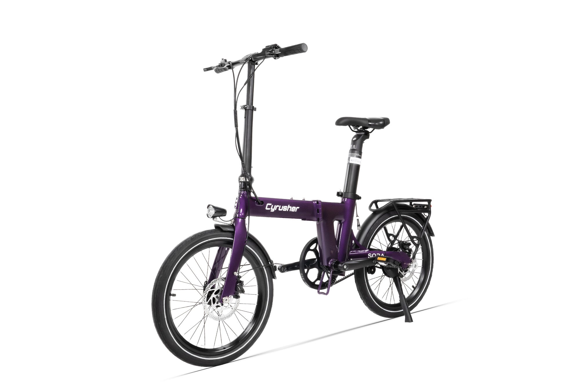 SORA ベルトドライブ折りたたみ電動アシスト自転車