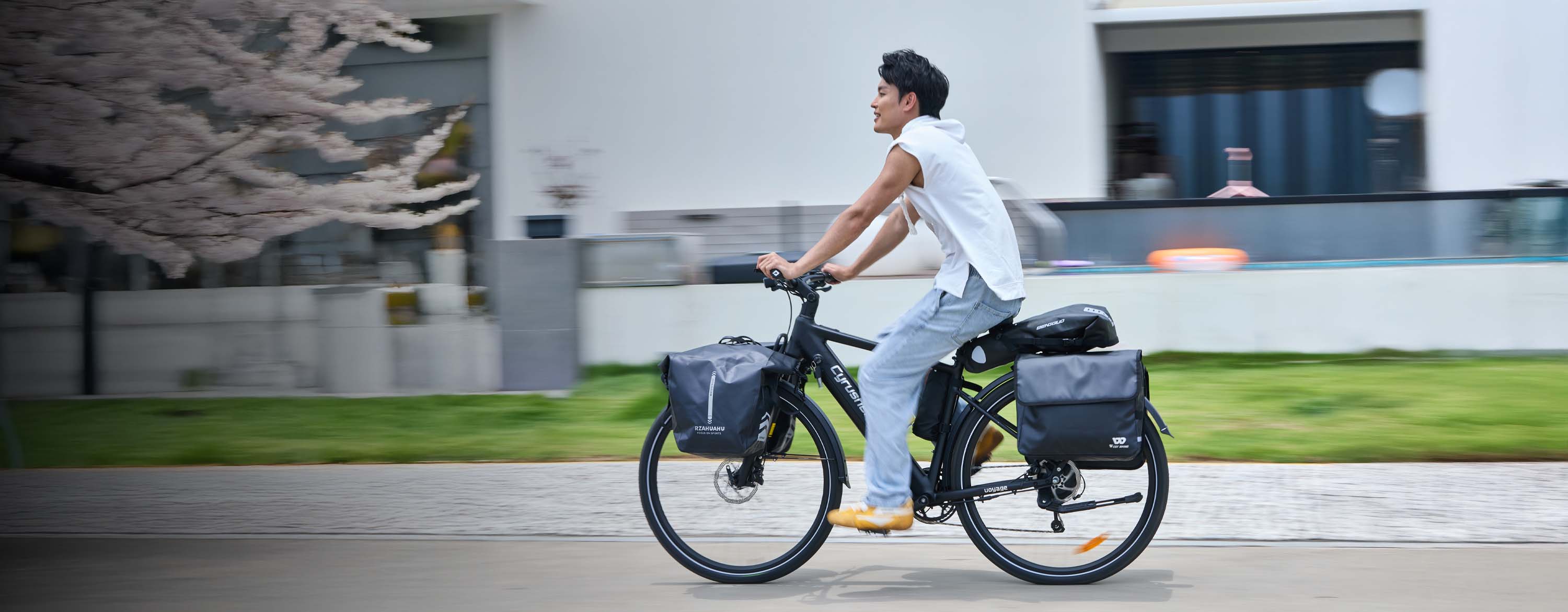Cyrusher 電動アシスト自転車は、スポーツを易しく、楽しく