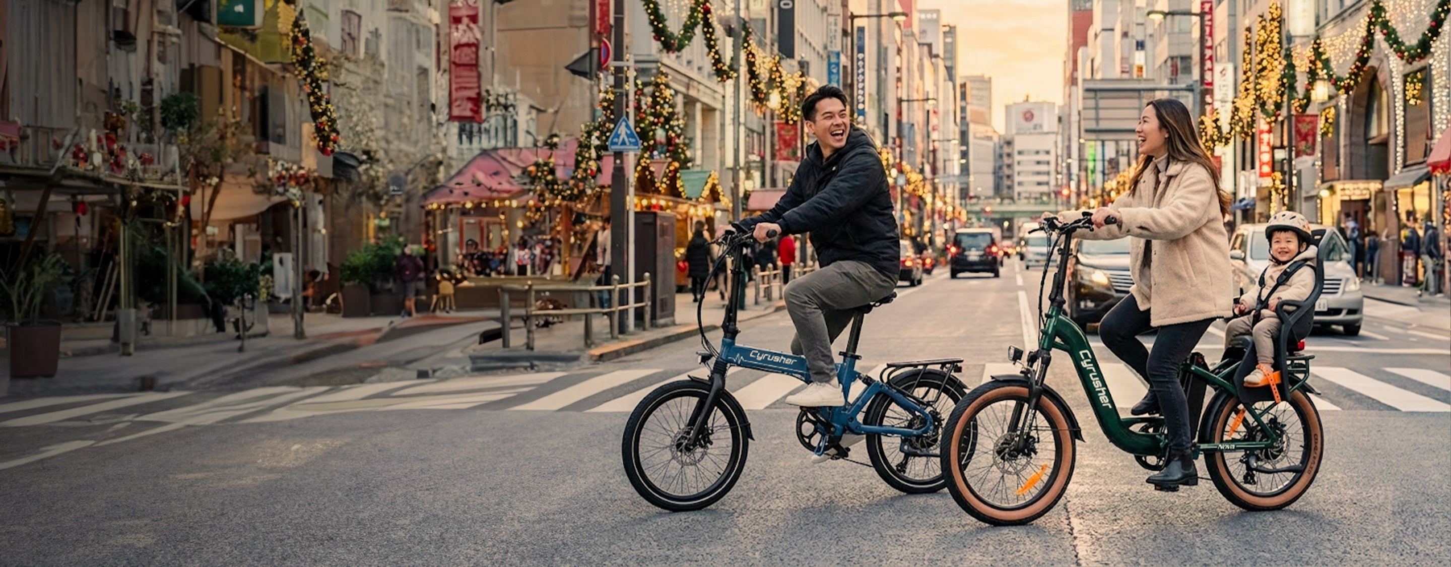 自転車 Cyrusher 電動アシスト自転車は、スポーツを易しく、楽しくできるよう