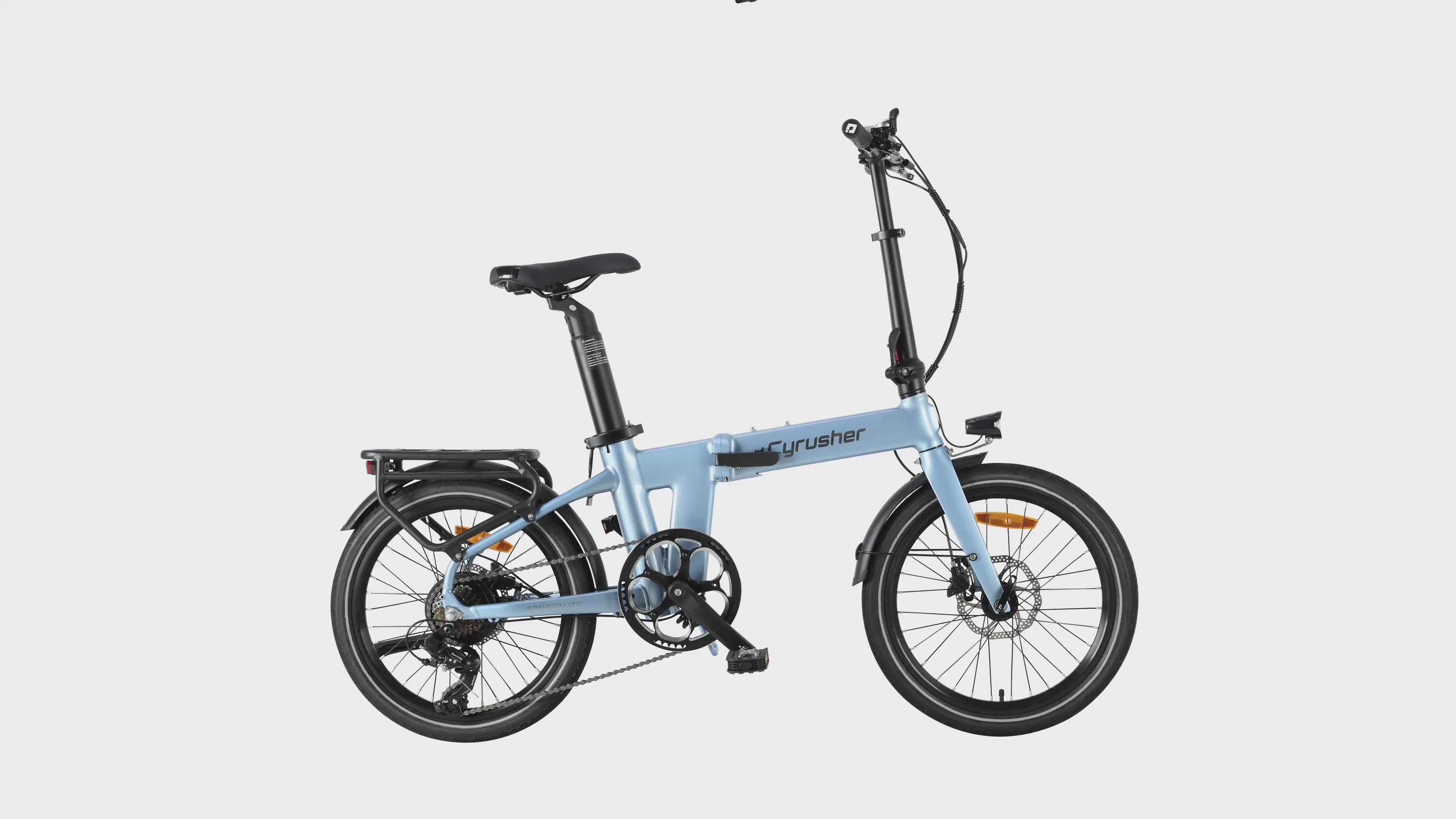(ほぼ新品)　Cyrusher Sonder　　アシスト自転車　折り畳み Cyrusher Sonder 折りたたみ電動アシスト自転車 : ev mart Yahoo
