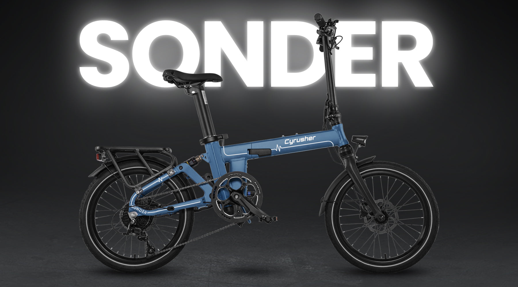 cyrusher でき 電動自転車 XF500 折り畳み電動自転車 400W