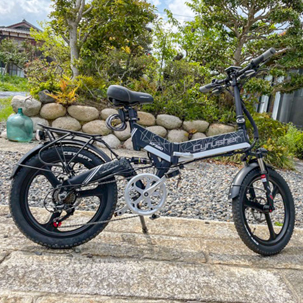XF590 フル電動自転車  20インチ  500W 48V 10AH（中古）