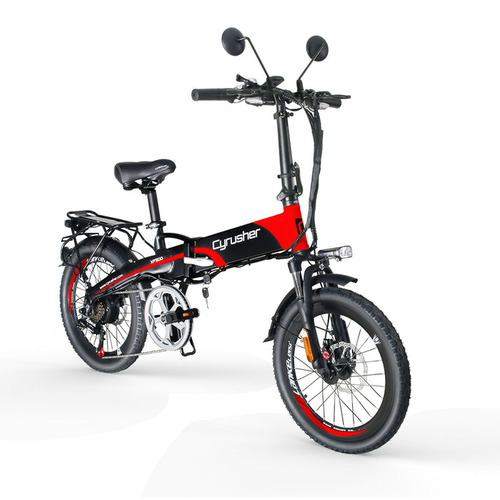XF500 折り畳み電動自転車 400W
