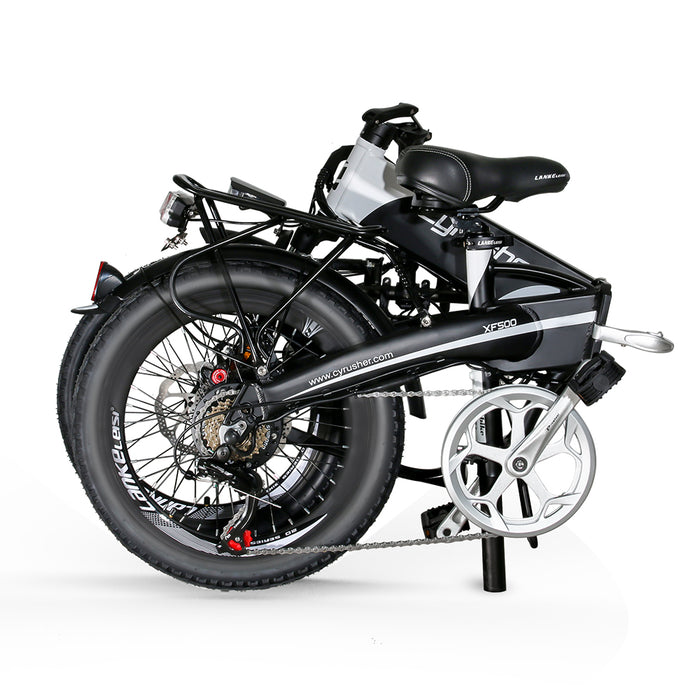 XF500 折り畳み電動自転車  400W