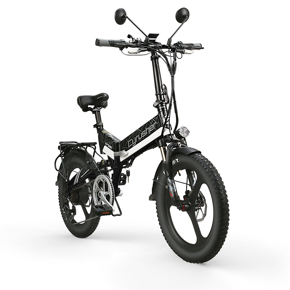 XF590 フル電動自転車  20インチ  500W 48V 10AH（中古）