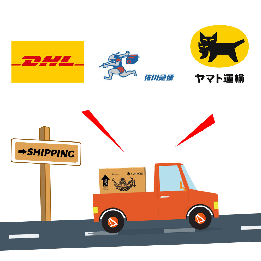 Cyrusher 　部品
