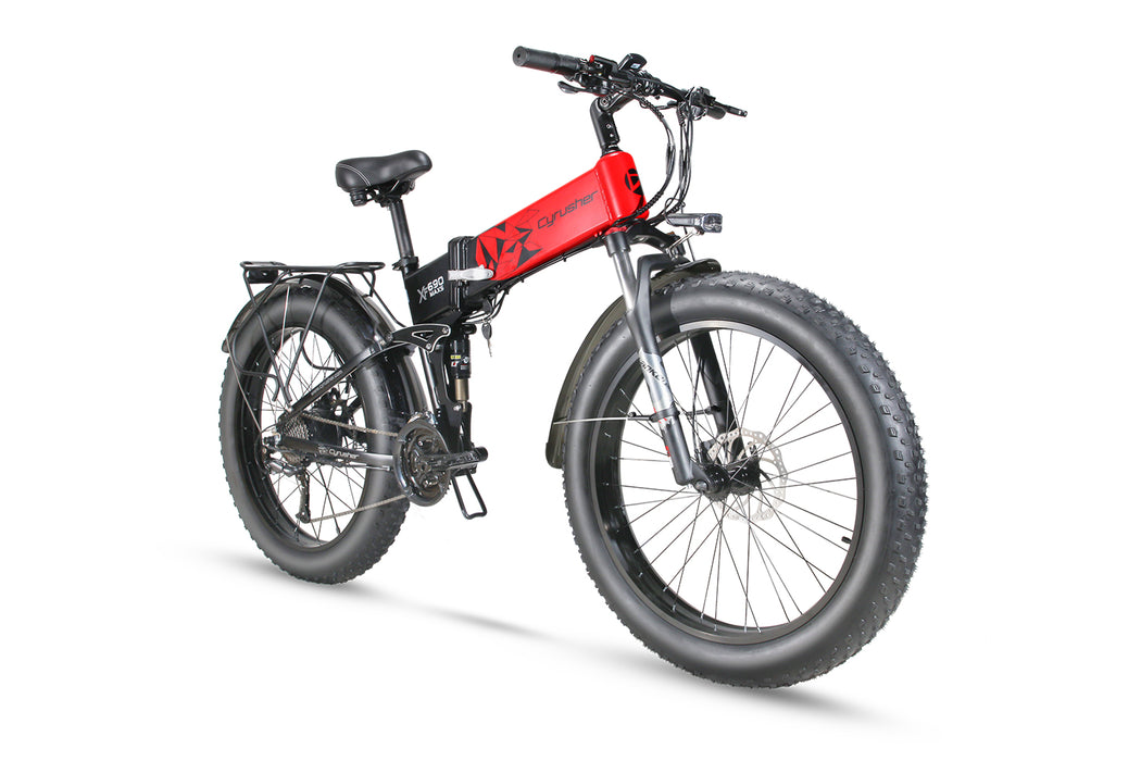 XF690 MAX ファットタイヤ電動自転車